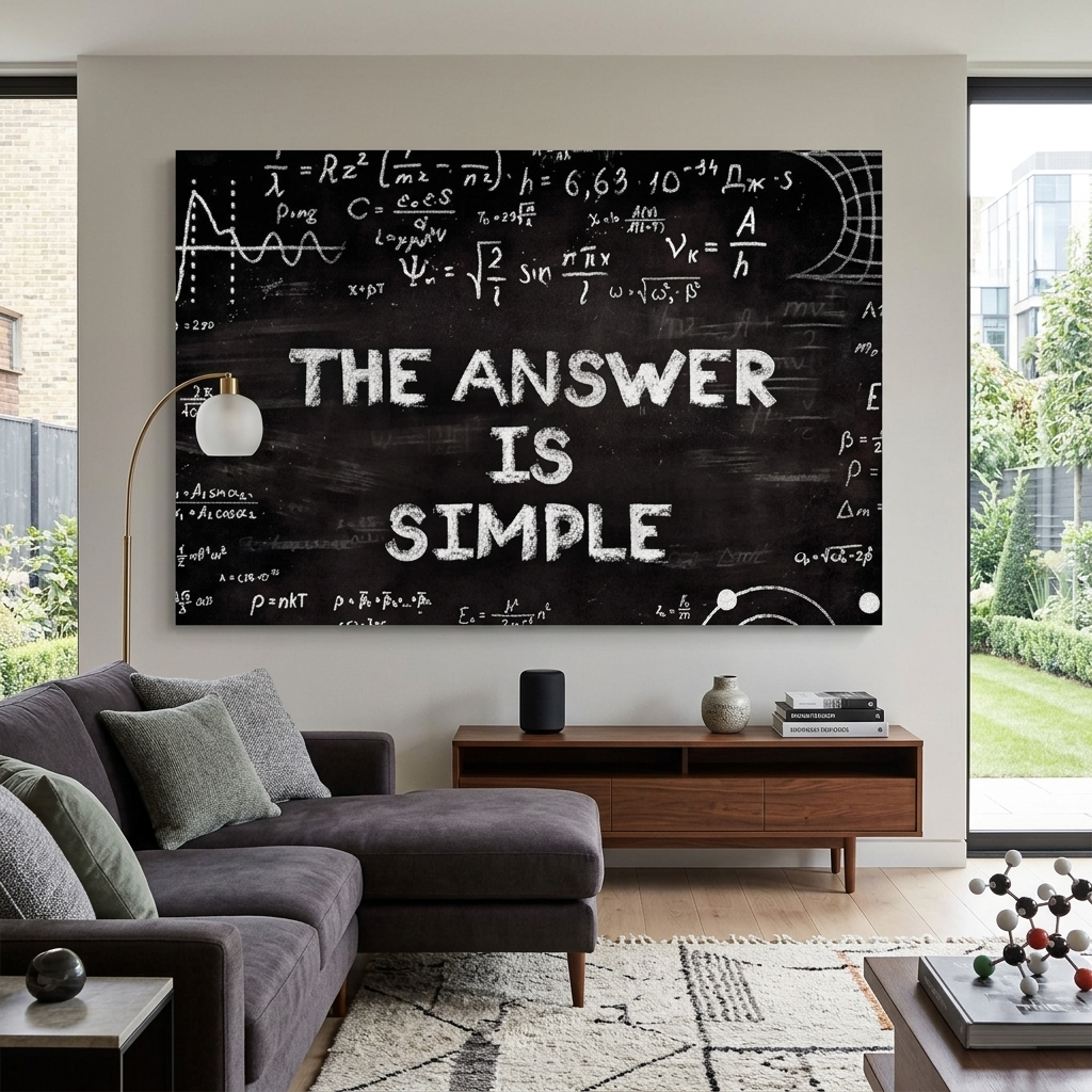 Black&white Canvas Wall Art