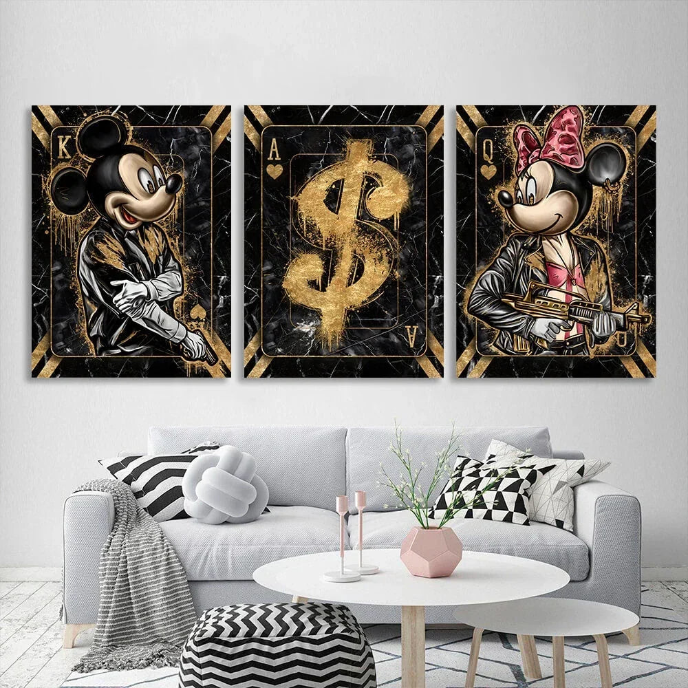 Triptychs Canvas Wall Art