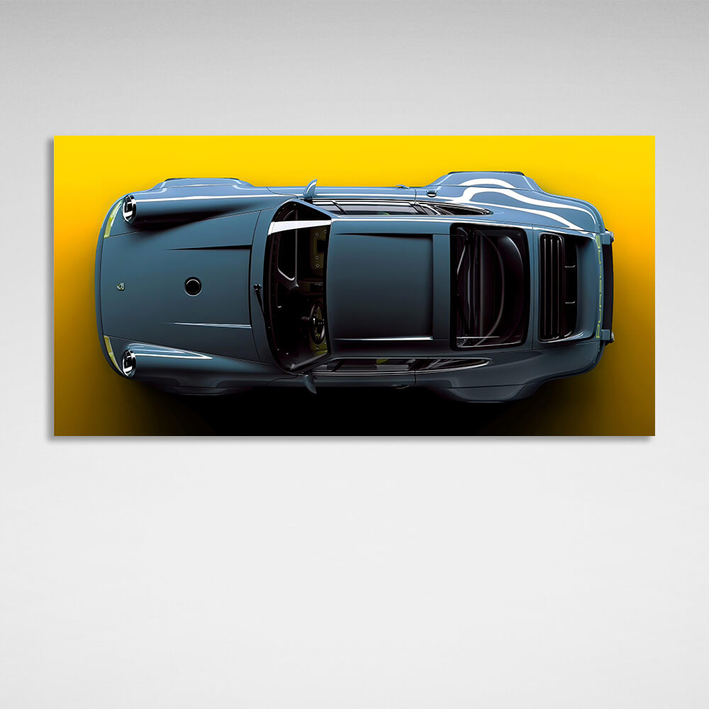 Car canvas print