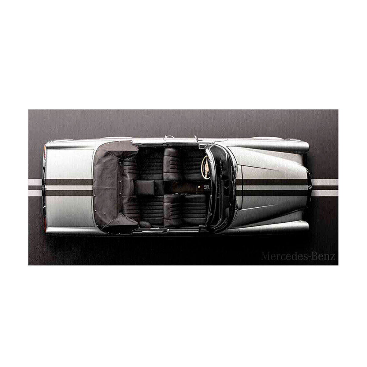 MERSEDES BENZ BACKSIDE Canvas Wall Art