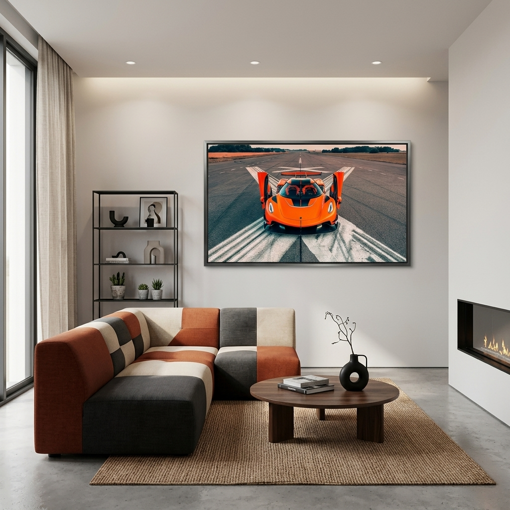 Canvas Wall Art Print Car Koenigsegg Agera RS