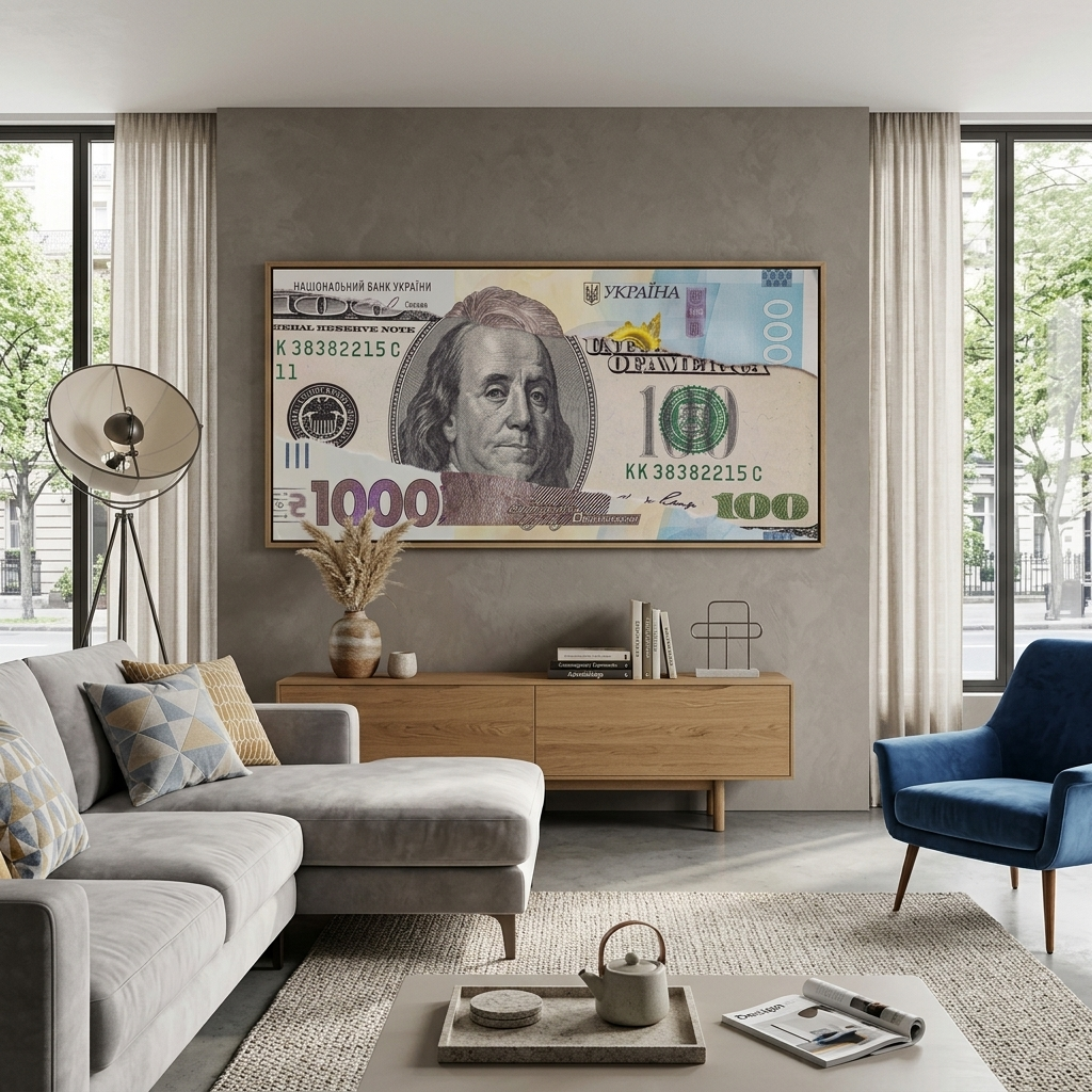 Inspirational Canvas Wall Art Print $100 in ₴1000