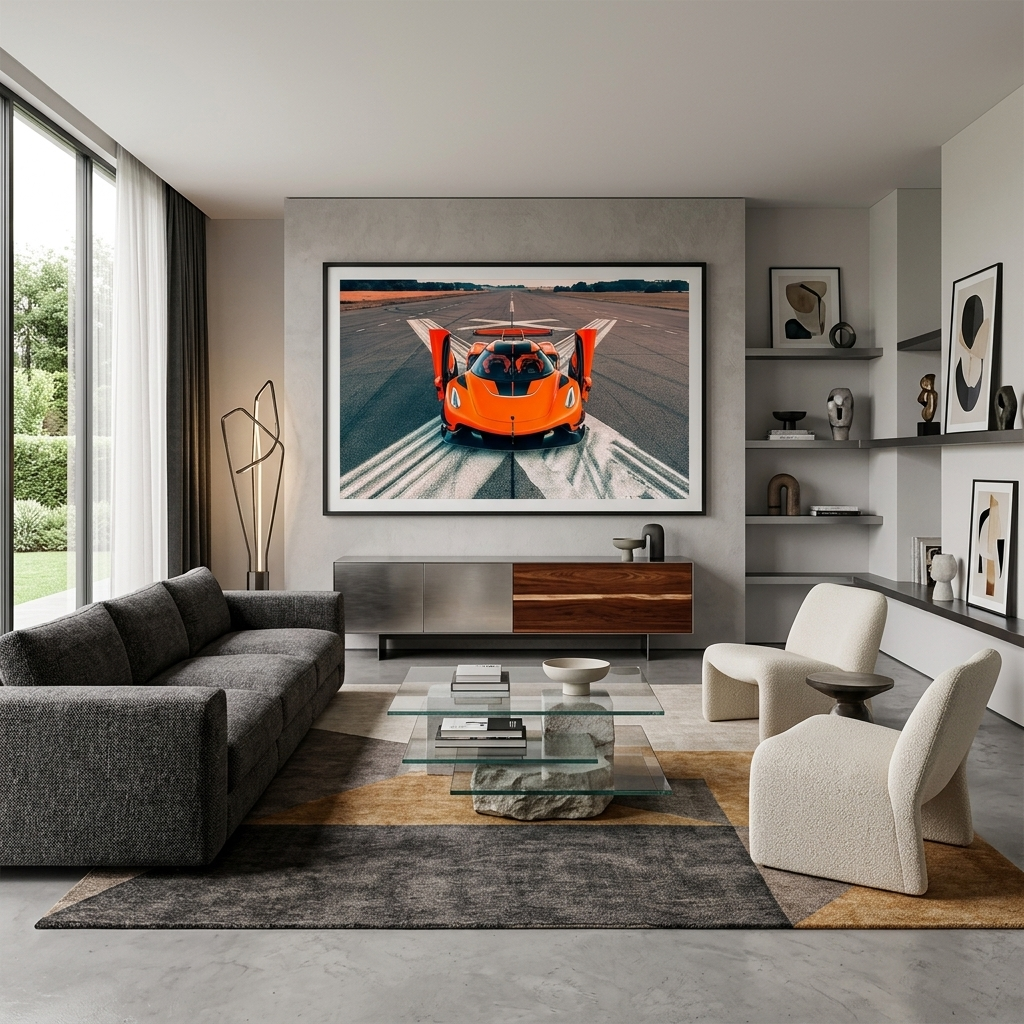 Canvas Wall Art Print Car Koenigsegg Agera RS