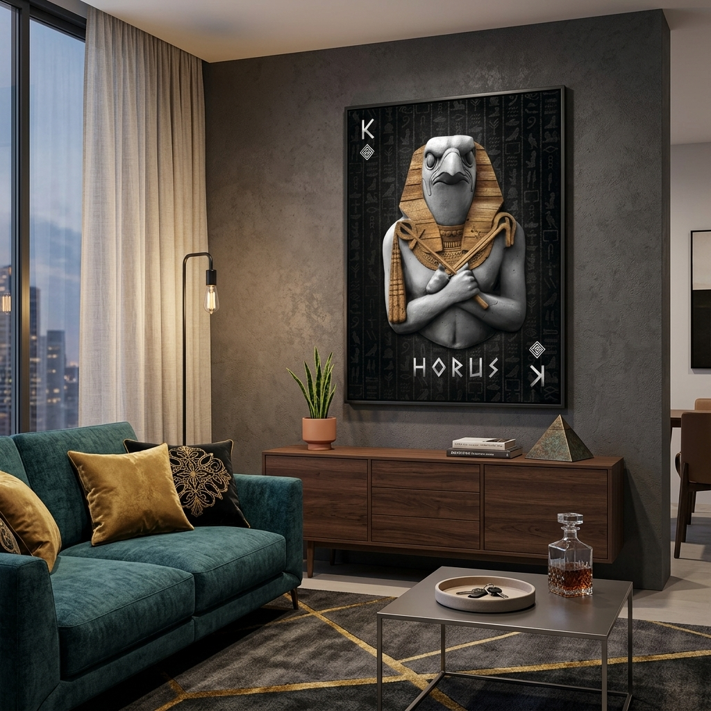 Horus Canvas Wall Art Print
