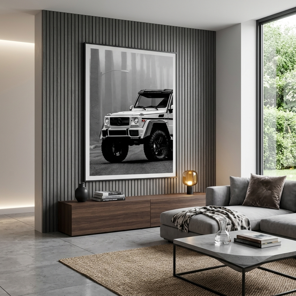 Mercedes-Benz G-Klass Canvas Wall Art Print