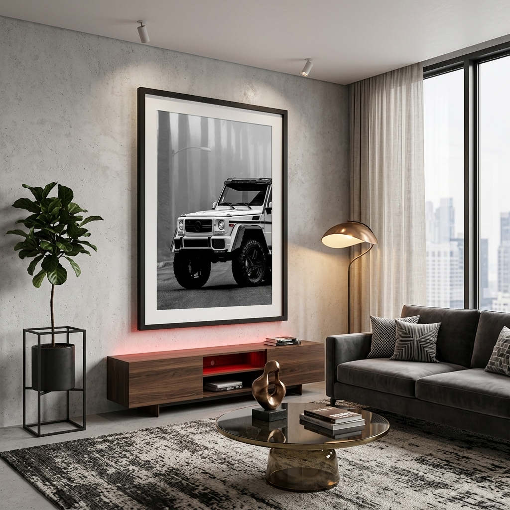 Mercedes-Benz G-Klass Canvas Wall Art Print
