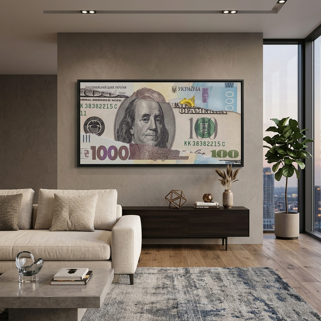 Inspirational Canvas Wall Art Print $100 in ₴1000