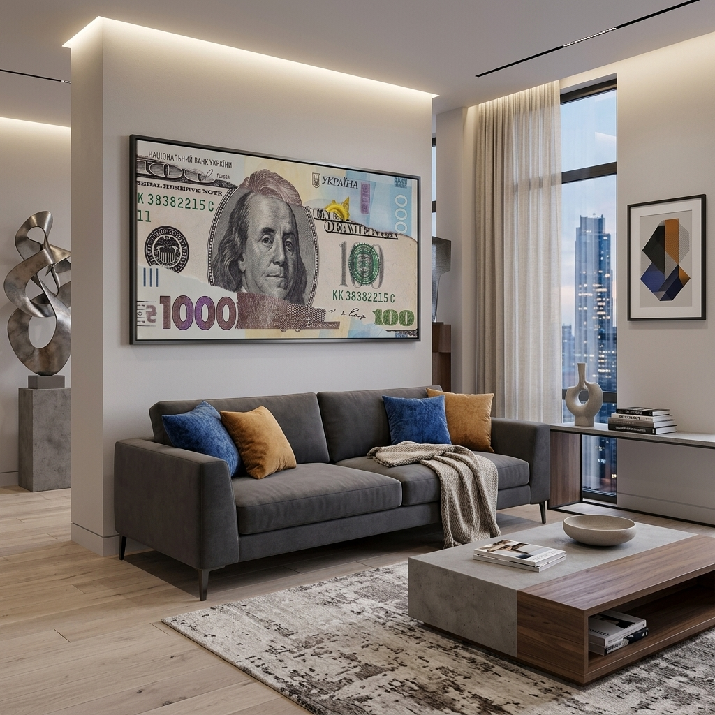 Inspirational Canvas Wall Art Print $100 in ₴1000