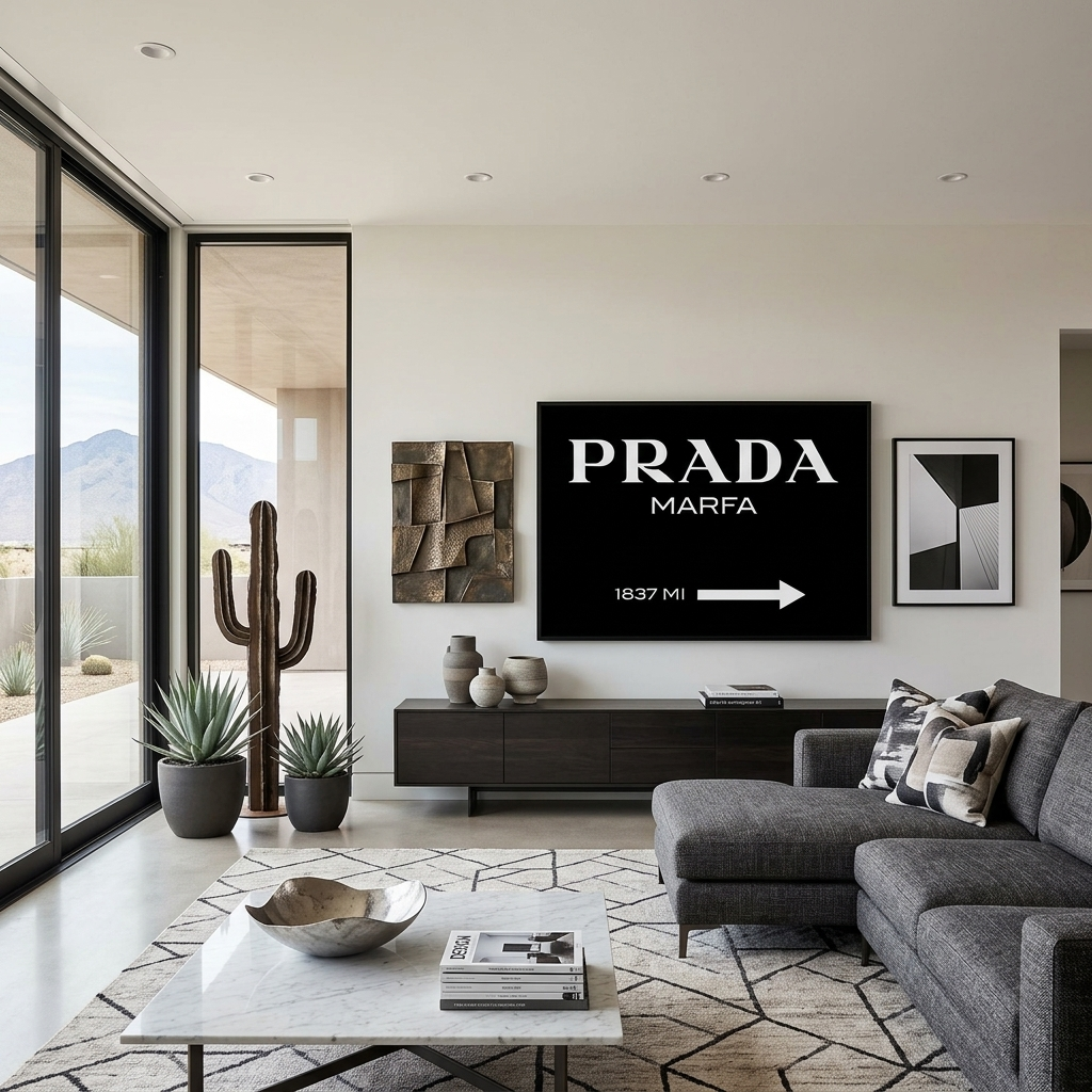 Interior Luxury black Canvas Wall Art Print
