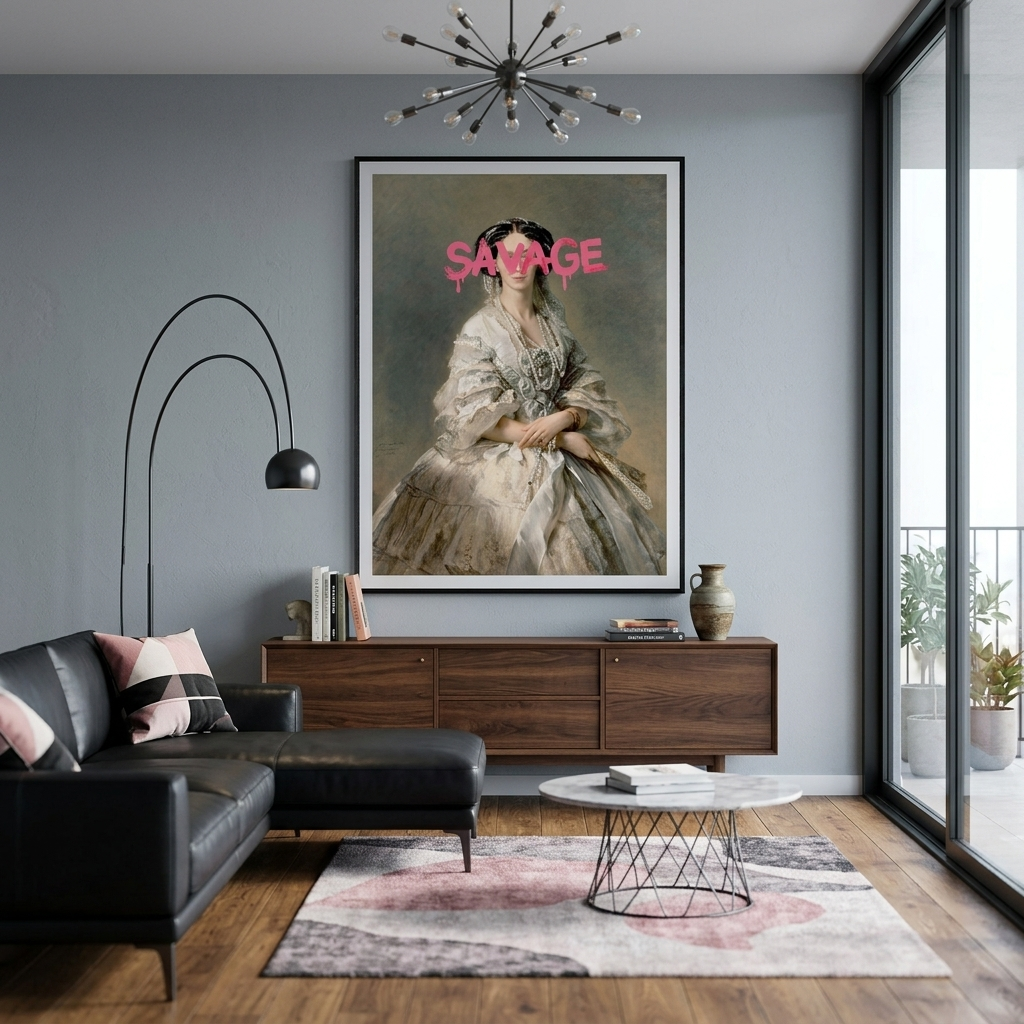 Canvas Wall Art Print Portrait of the Empress. Savage