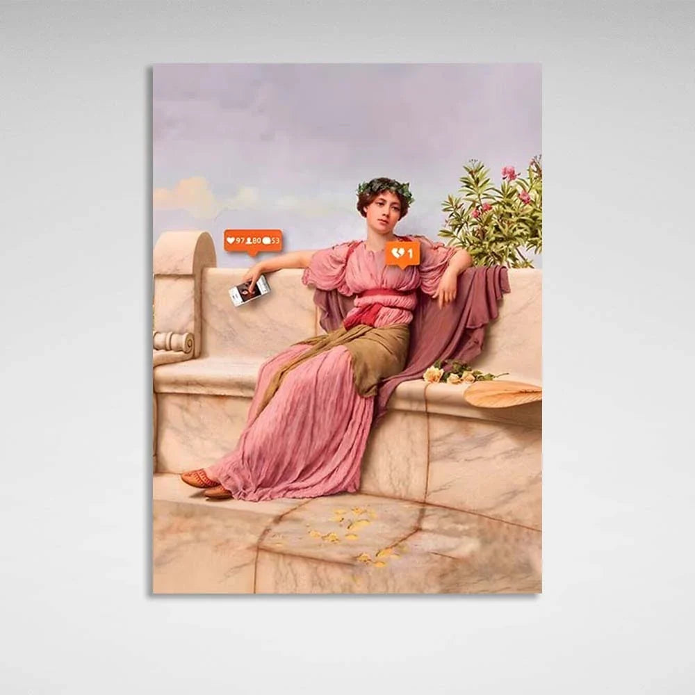 Canvas Wall Art Print Tranquility with likes