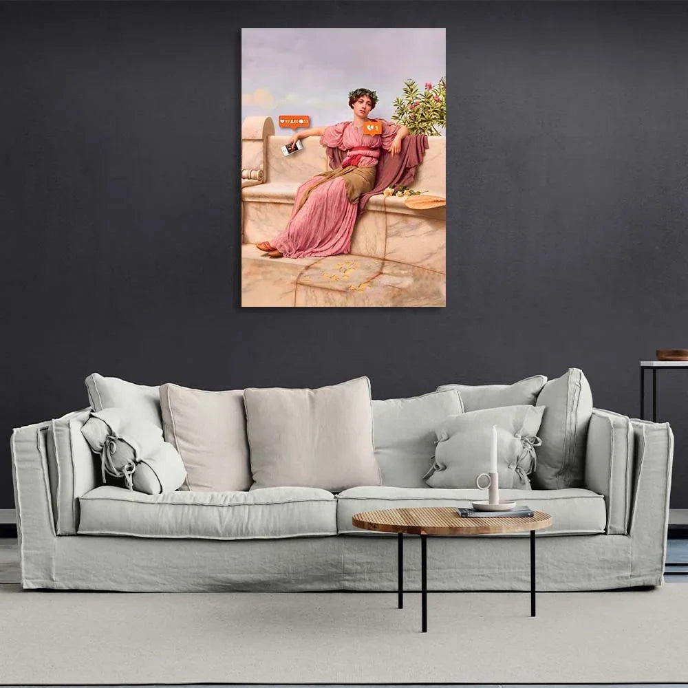 Canvas Wall Art Print Tranquility with likes
