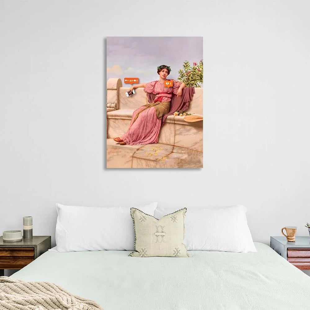 Canvas Wall Art Print Tranquility with likes