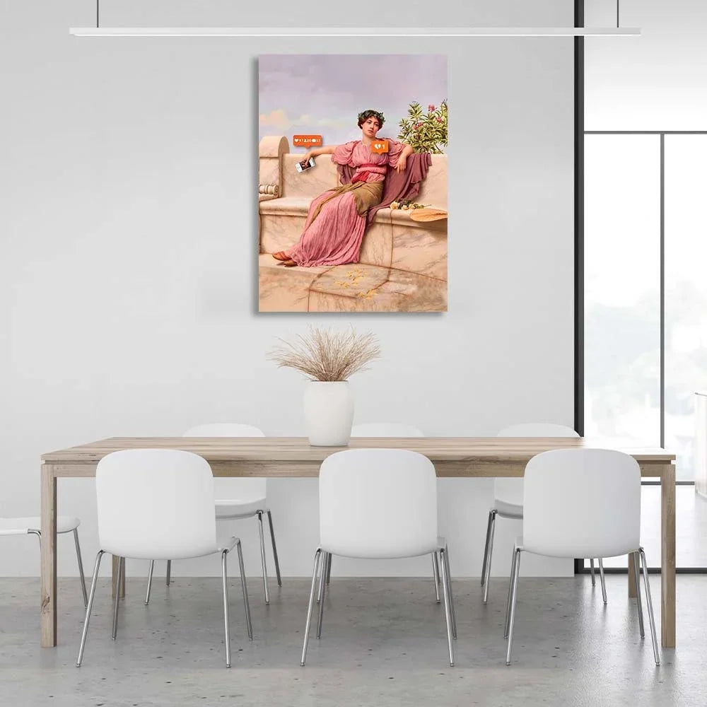 Canvas Wall Art Print Tranquility with likes