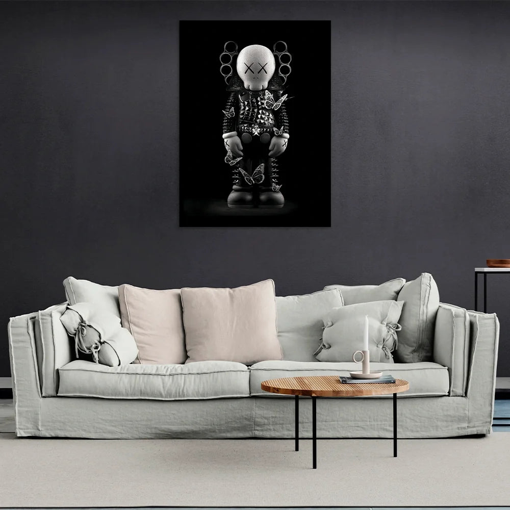 Kaws Canvas White Edition Wall Art