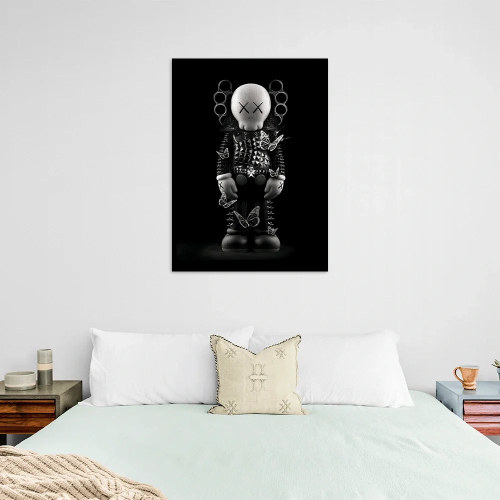 Kaws Canvas White Edition Wall Art