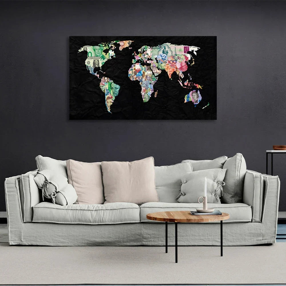 Traveling and Cities Canvas Wall Art