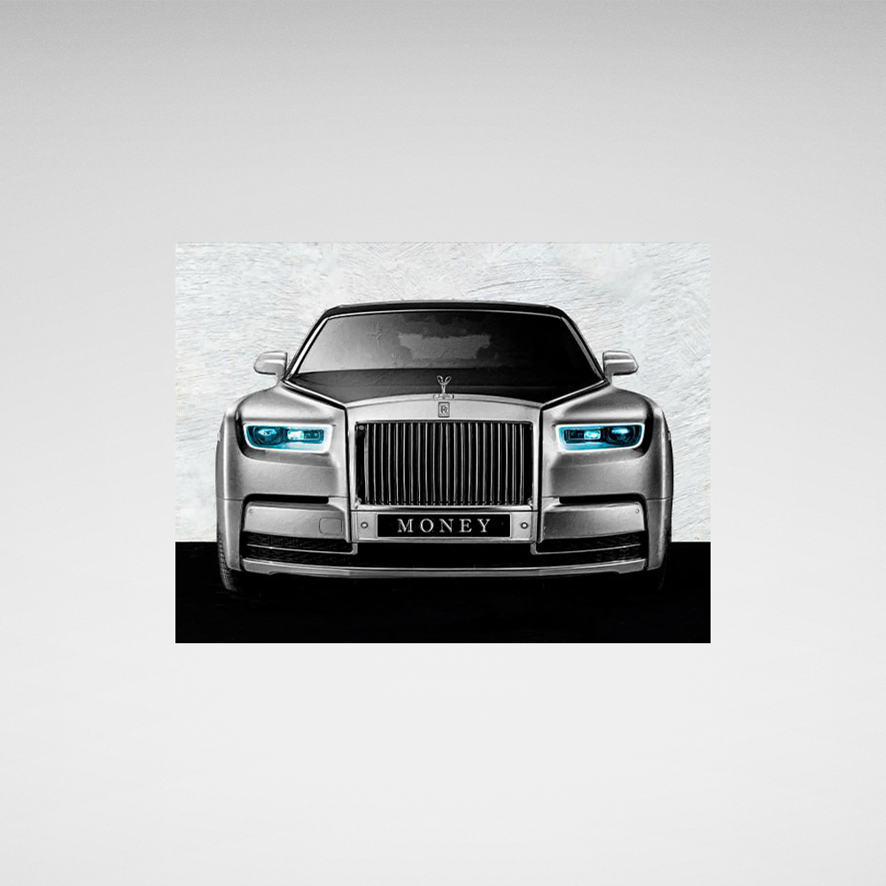 ROLLS BACKSIDE Canvas Wall Art