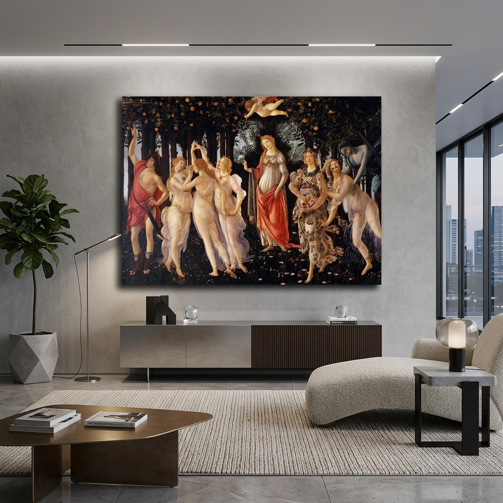 Botticelli Spring Reproduction Canvas Wall Art Print
