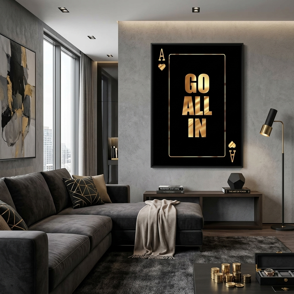 To motivate All in Motivational Canvas Wall Art Print