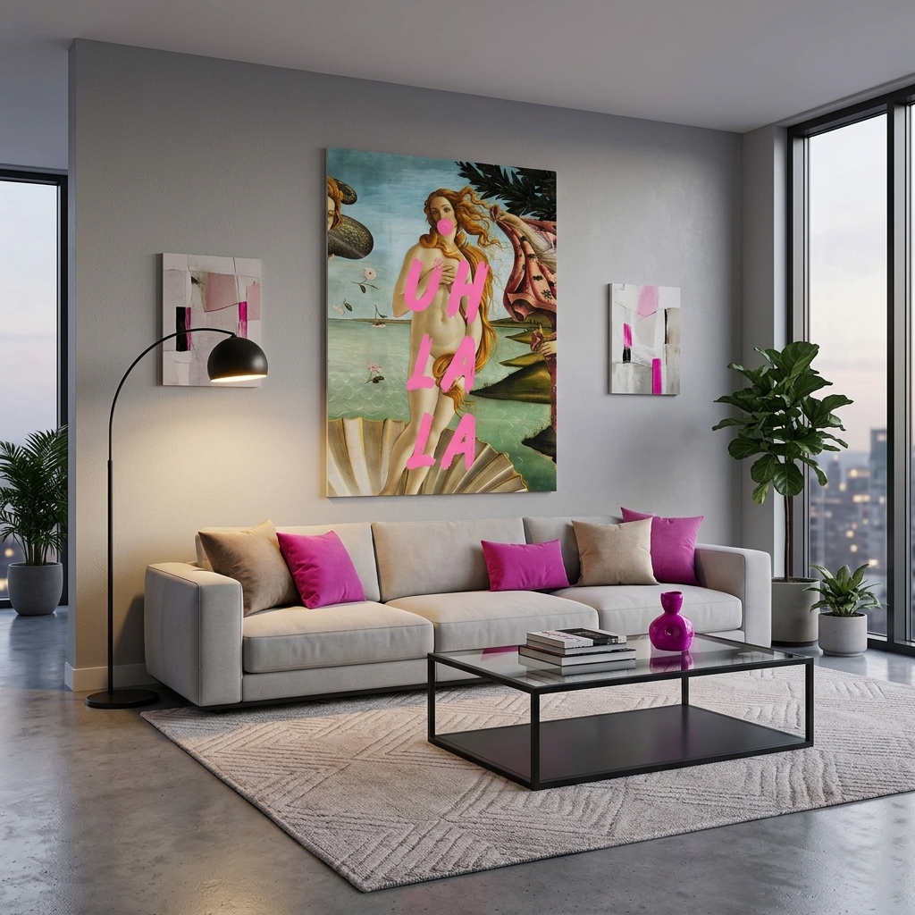 Canvas Wall Art Print Venus. La-la