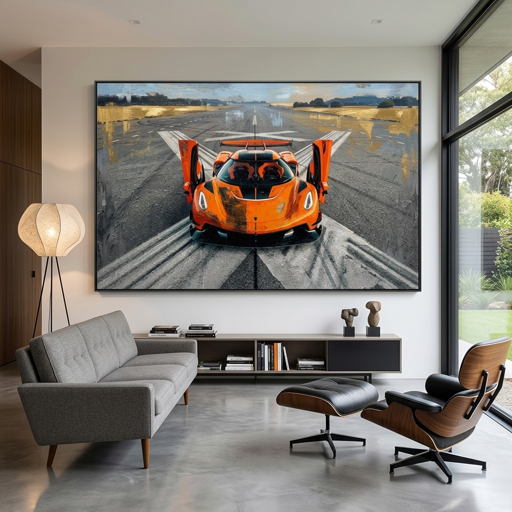 Canvas Wall Art Print Car Koenigsegg Agera  RS