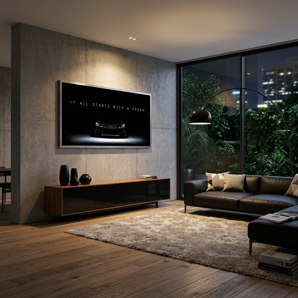IT ALL STARTS WITH A DREAM LEXUS  Canvas Wall Art