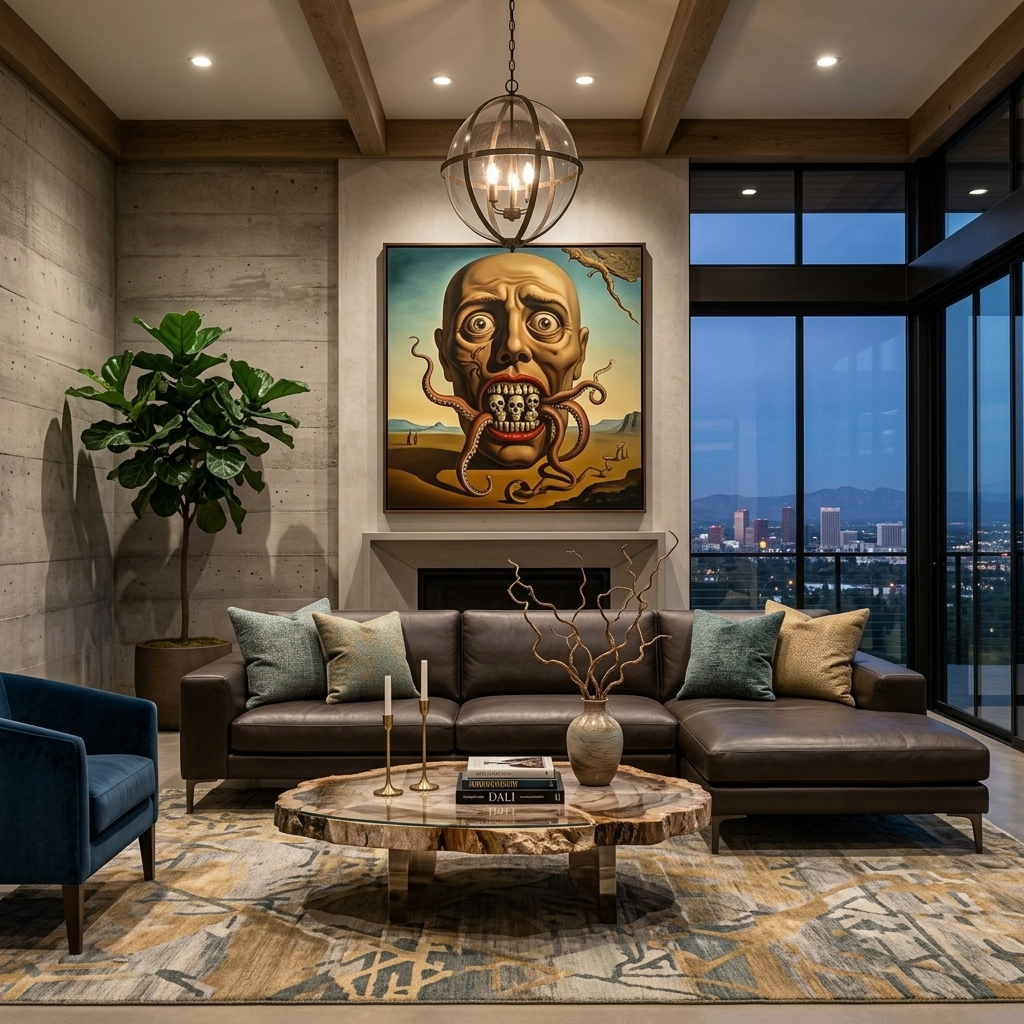 The face of war Reproduction Canvas Wall Art Print