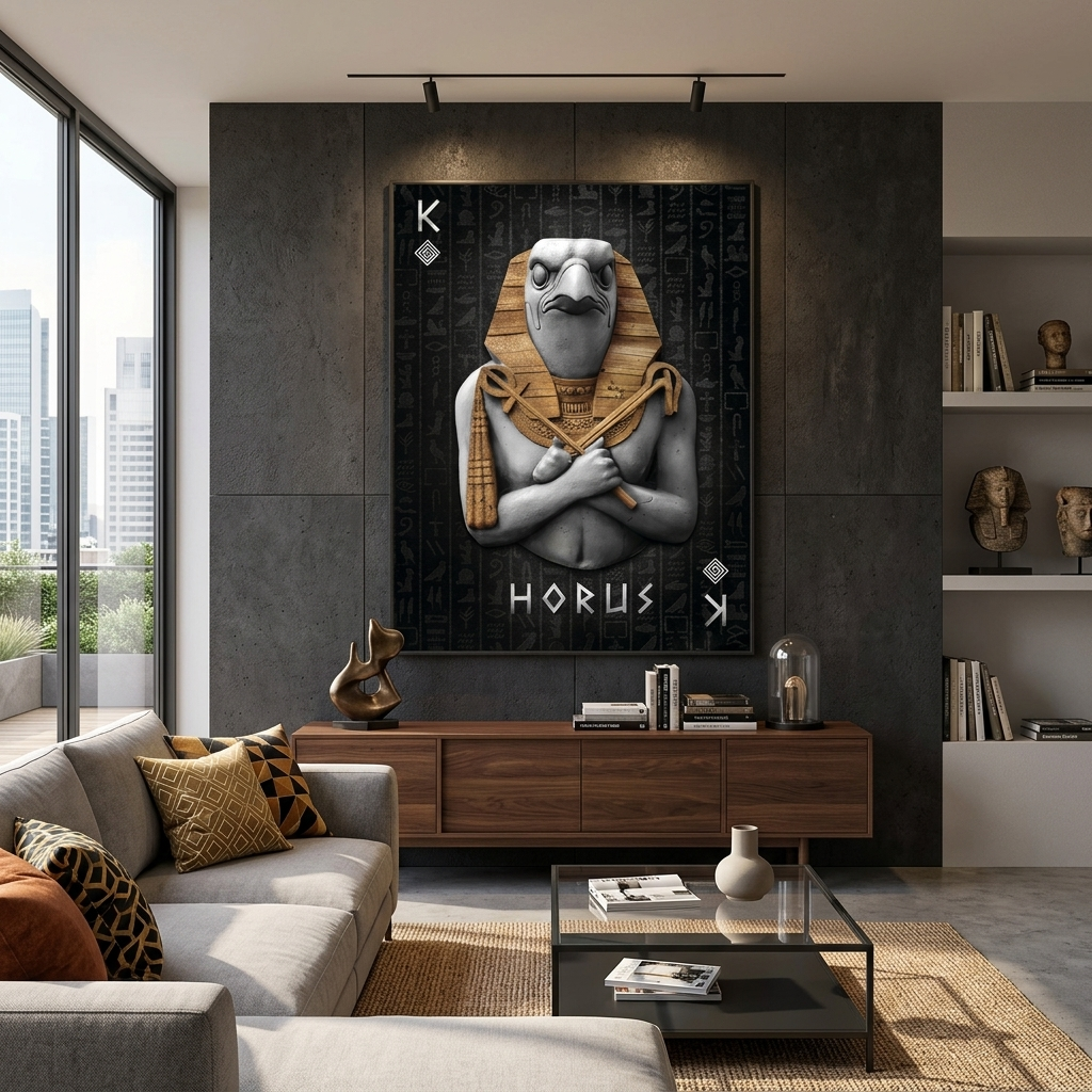 Horus Canvas Wall Art Print