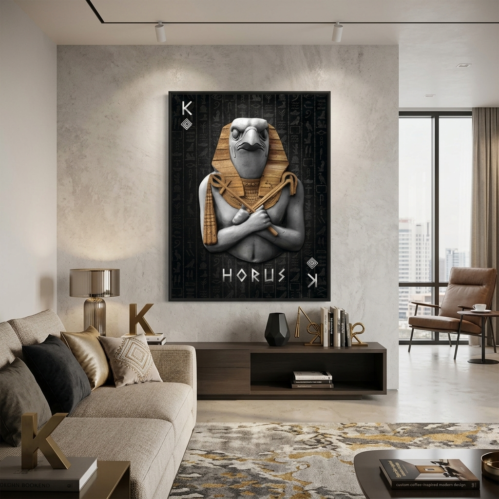 Horus Canvas Wall Art Print