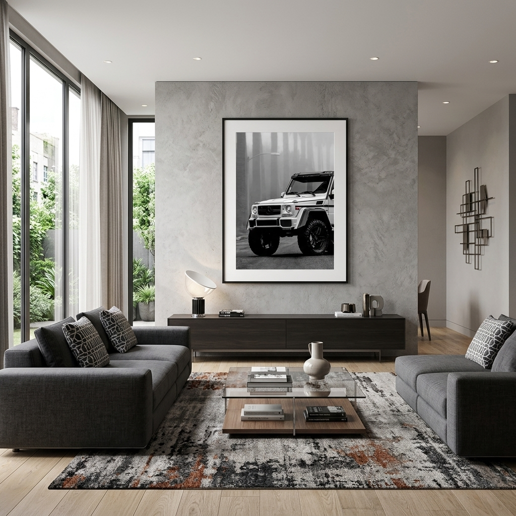 Mercedes-Benz G-Klass  Canvas Wall Art Print