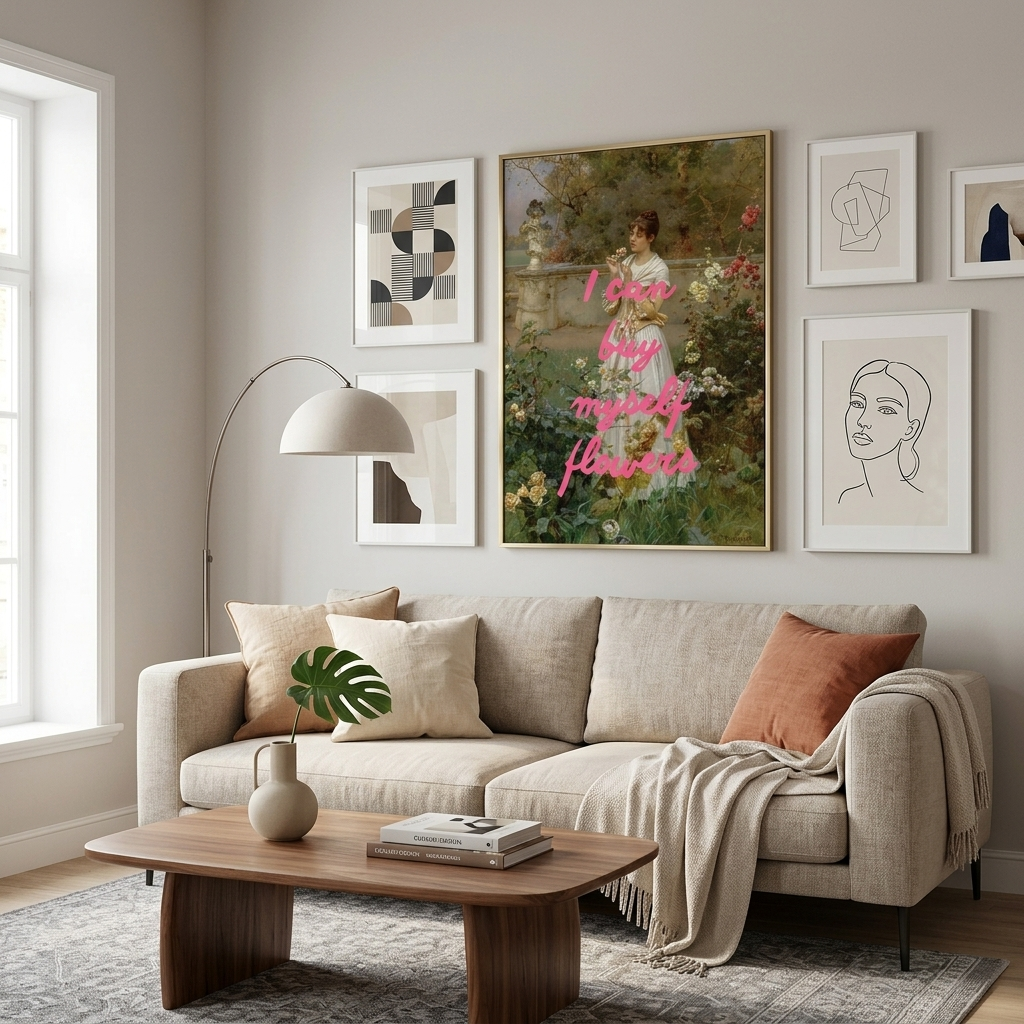 Canvas Wall Art Print Rose of all roses. I'll buy myself flowers