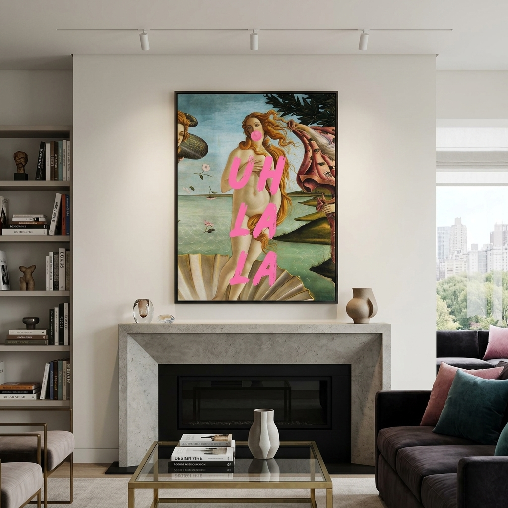 Canvas Wall Art Print Venus. La-la