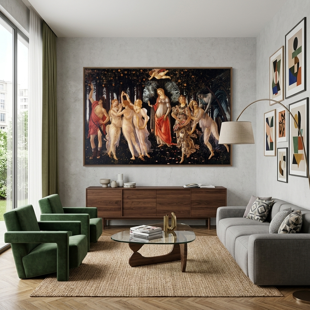Botticelli Spring Reproduction Canvas Wall Art Print