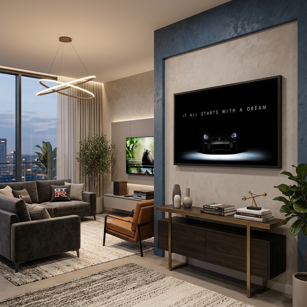 IT ALL STARTS WITH A DREAM GTR  Canvas Wall Art