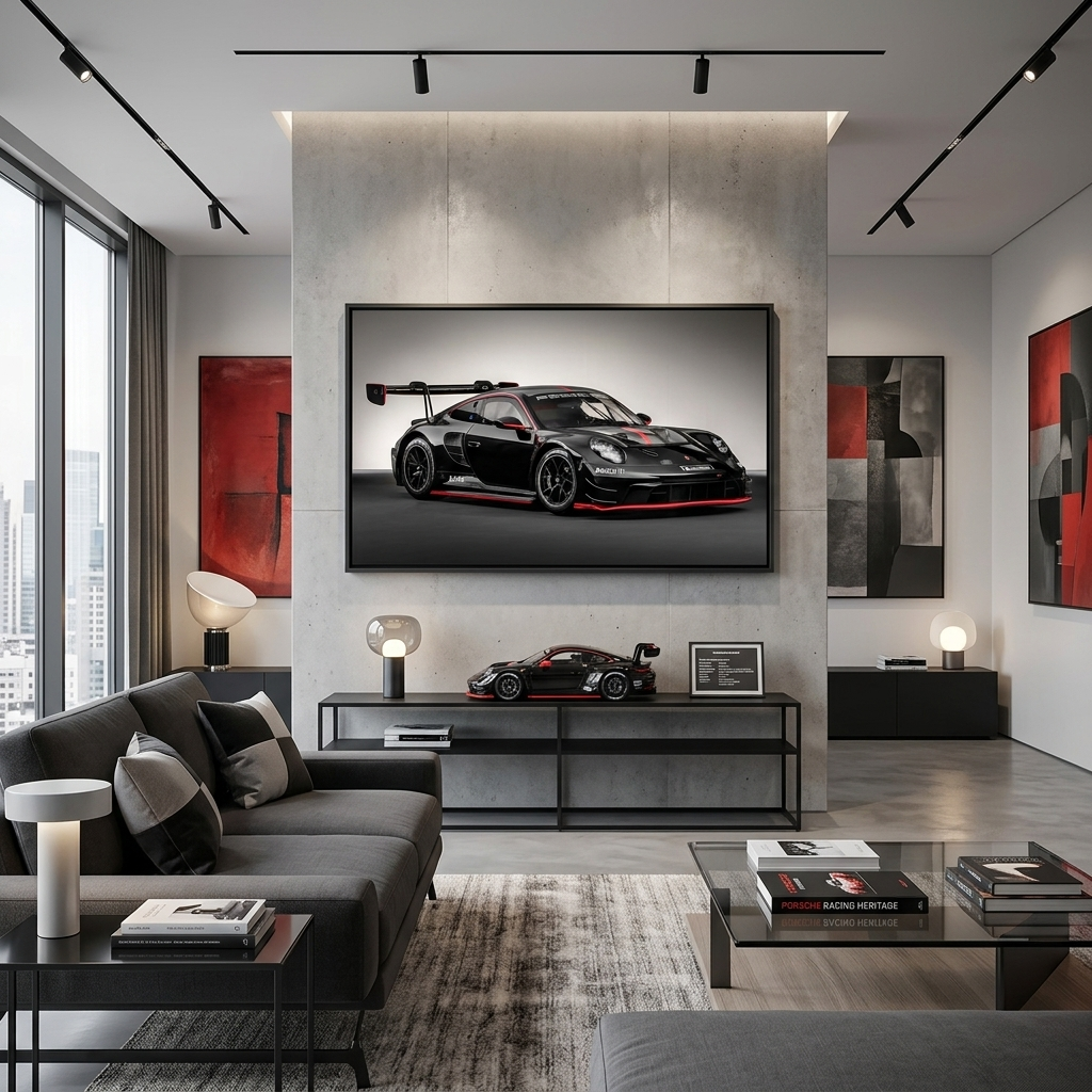 Porsche 911 GT3  Canvas Wall Art Print