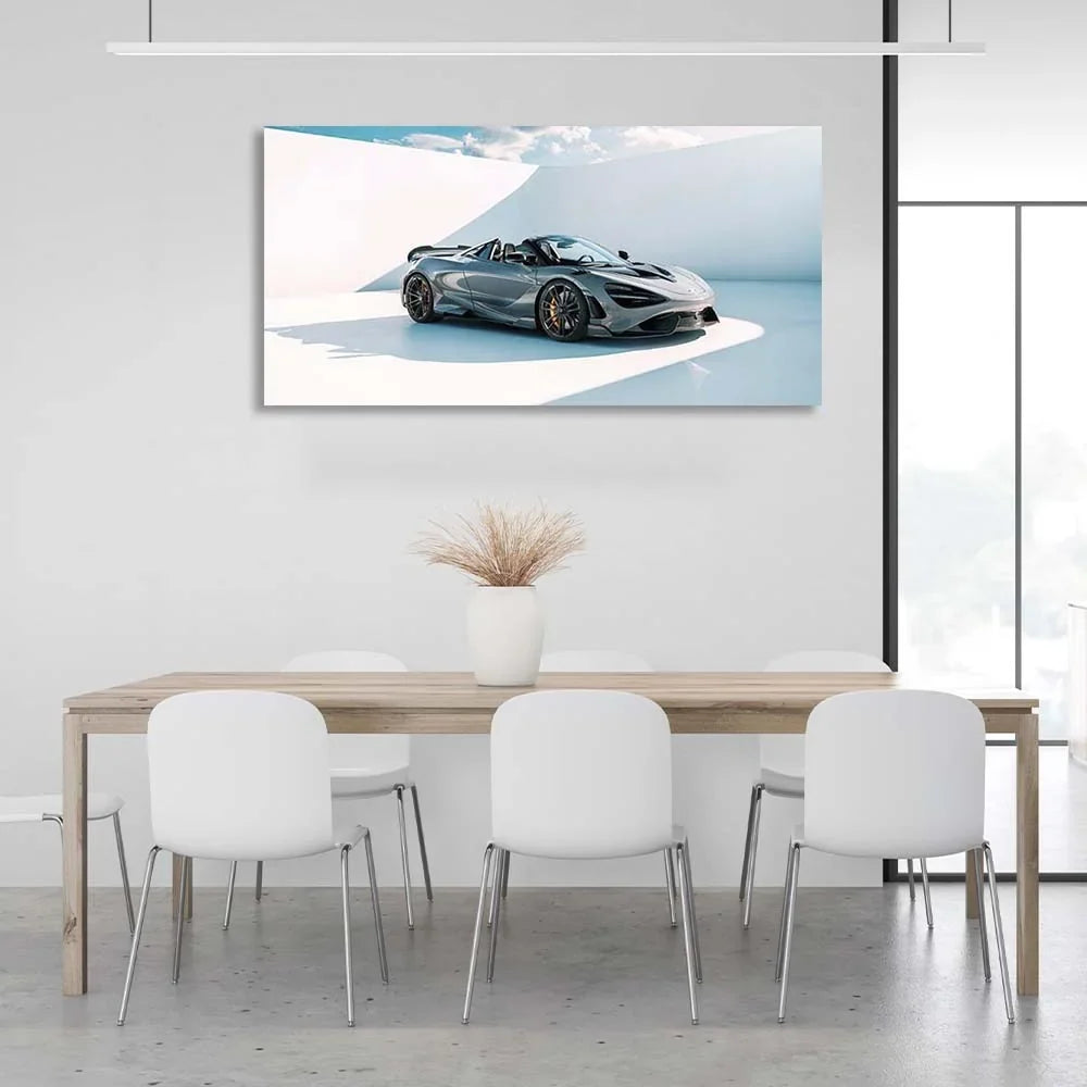 Canvas Wall Art Print Car  McLaren 765LT Spider