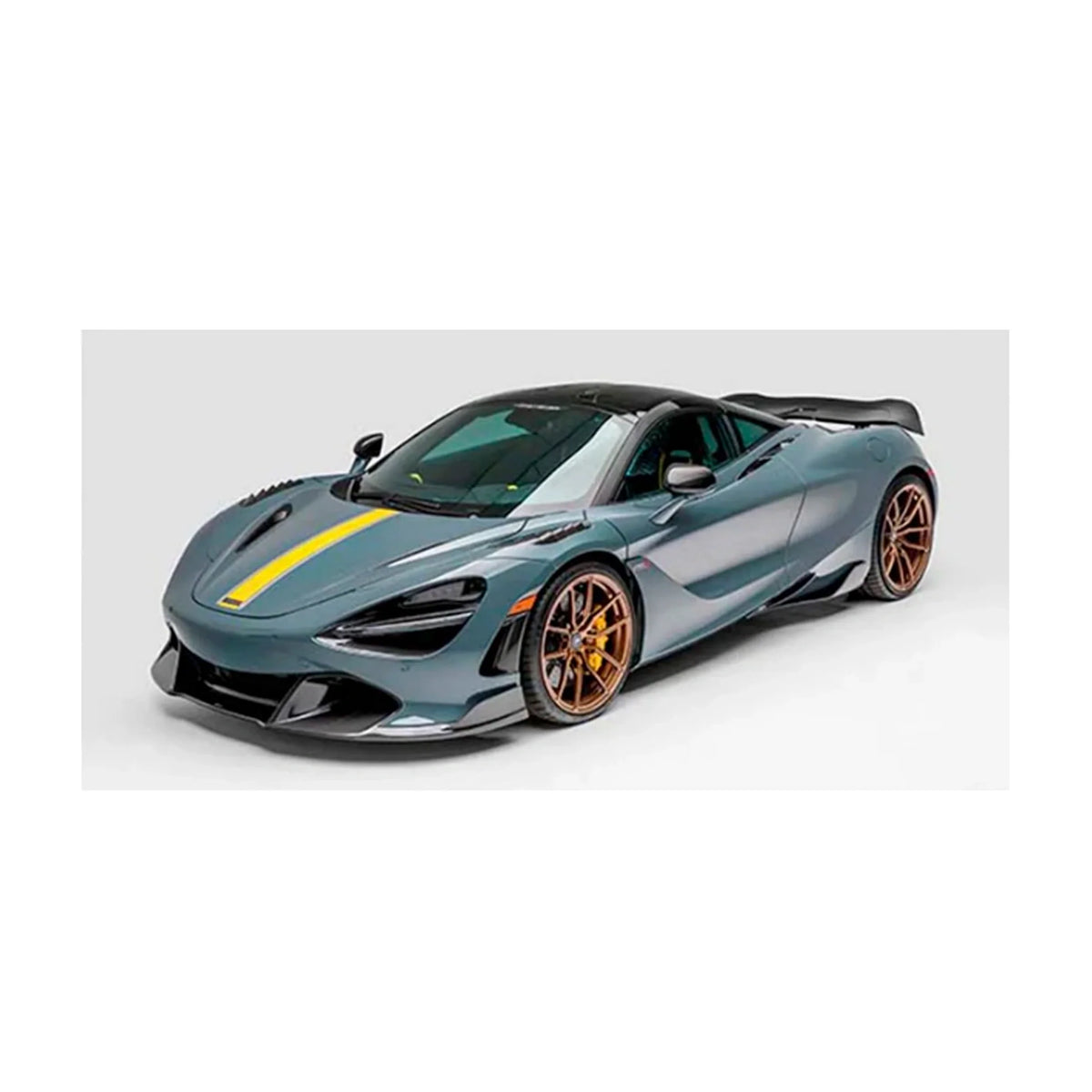 Canvas Wall Art Print Car McLaren 720S Silverstone  Aero