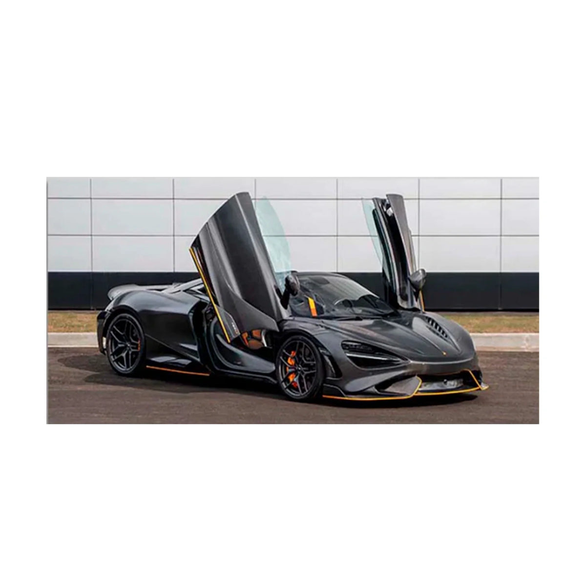 Canvas Wall Art Print Car McLaren 765LT Spider  Carbon Edition