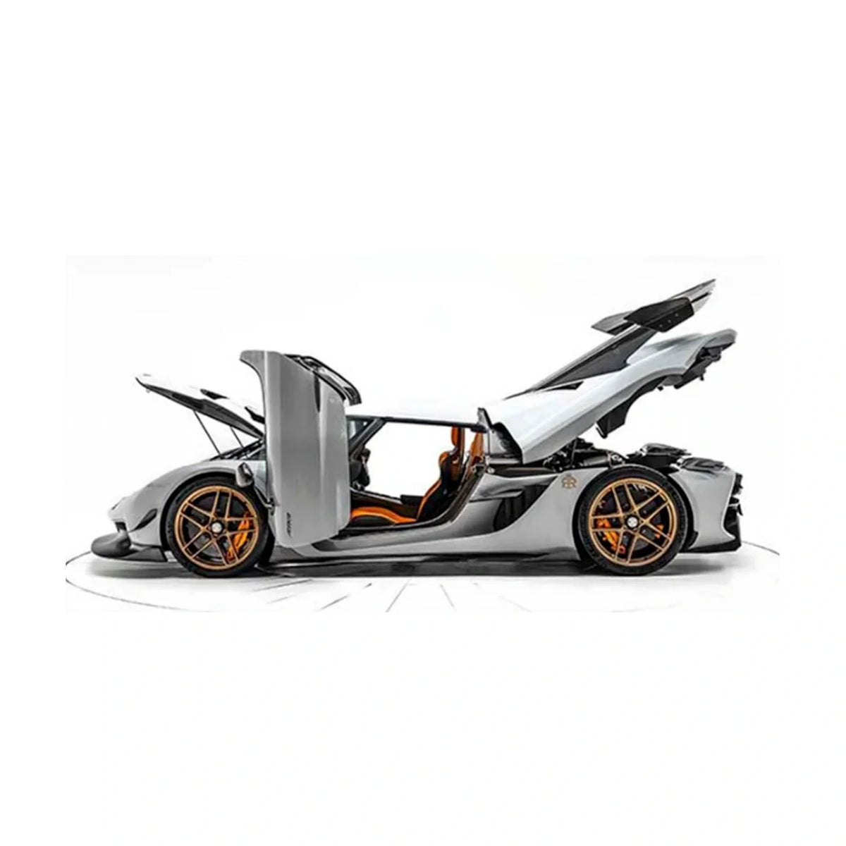 Canvas Wall Art Print Car Koenigsegg Jesko Attack