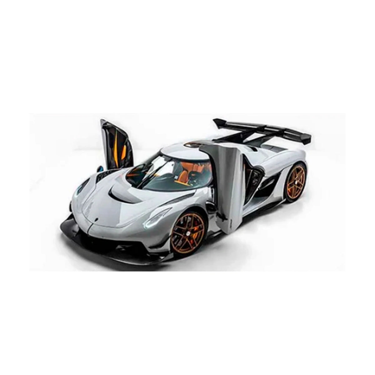 Canvas Wall Art Print Car Koenigsegg Jesko Attack White