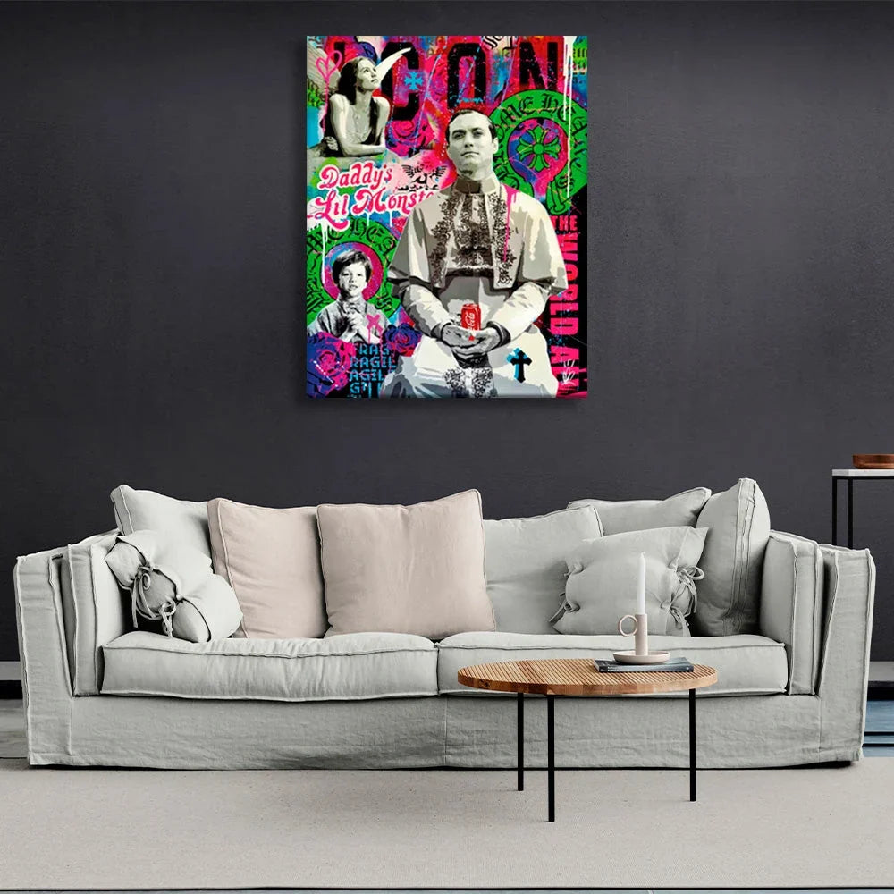 Contemporary art Canvas Wall Art Print