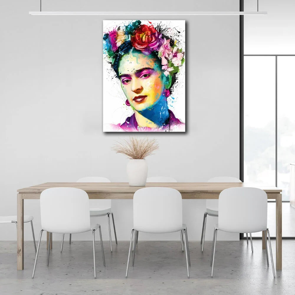 Frida Khalo Canvas Wall Art Print