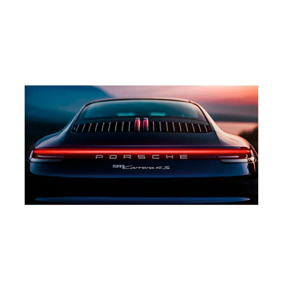 Porsche Car Canvas Wall Art Print