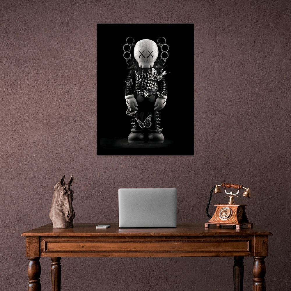 Kaws Canvas White Edition Wall Art